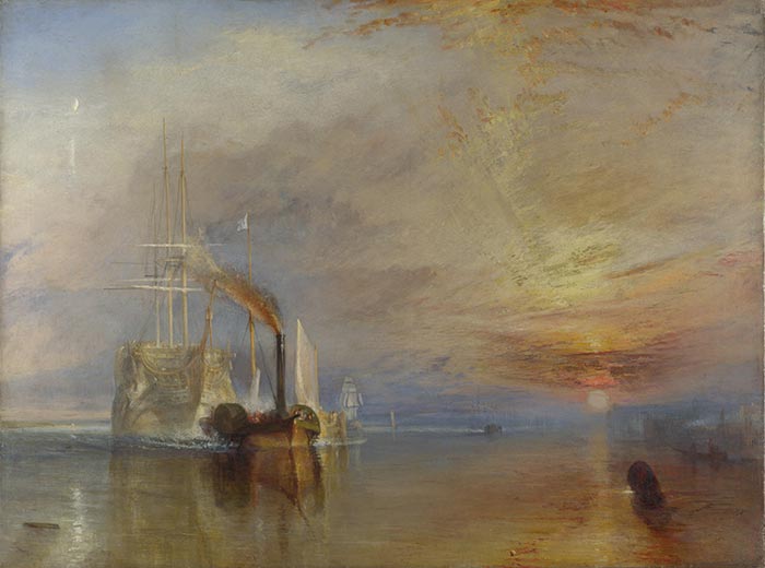 J.M.W. Turner, The Fighting Temeraire, 1838