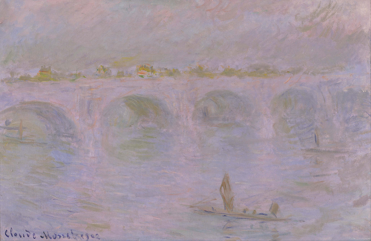 Claude Monet, Waterloo Bridge in London, 1902