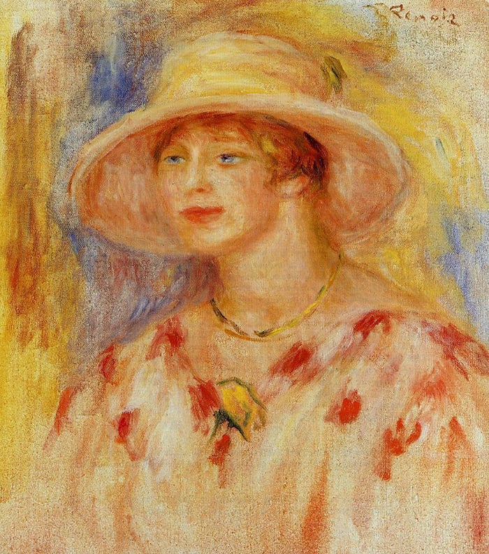 Pierre-Auguste Renoir, Lydia Sieligmann, 1917