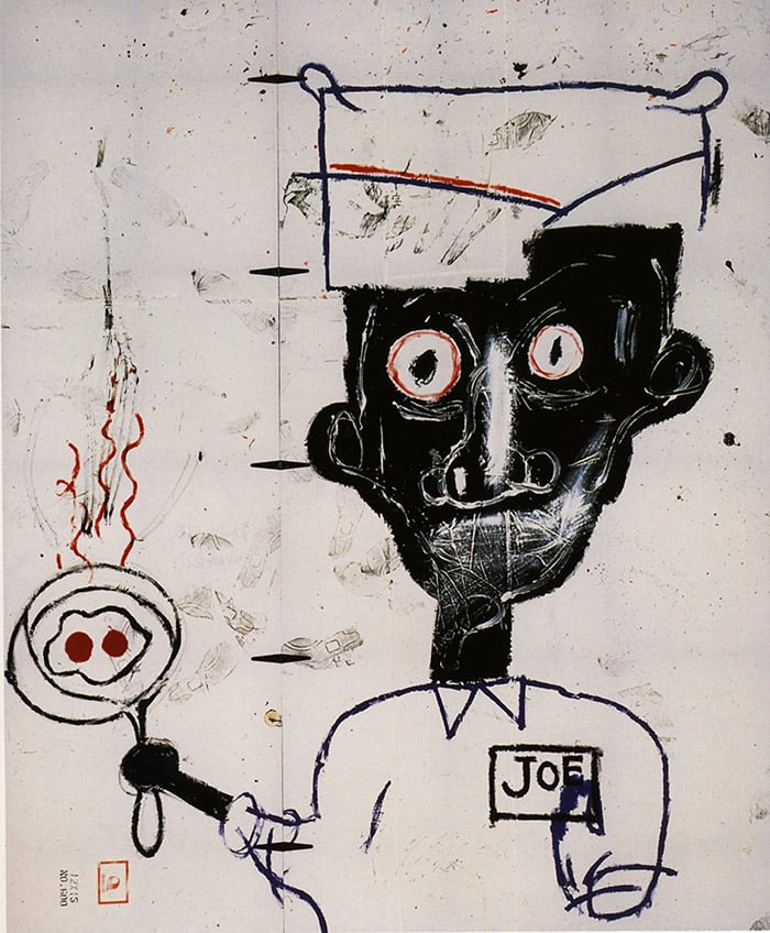 Jean-Michel Basquiat, Eyes and Eggs, 1983