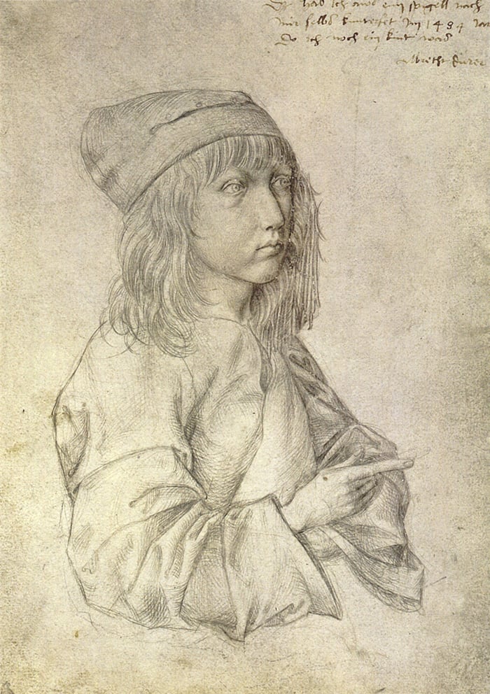 Albrecht Dürer, Self-Portrait at Age 13, 1484