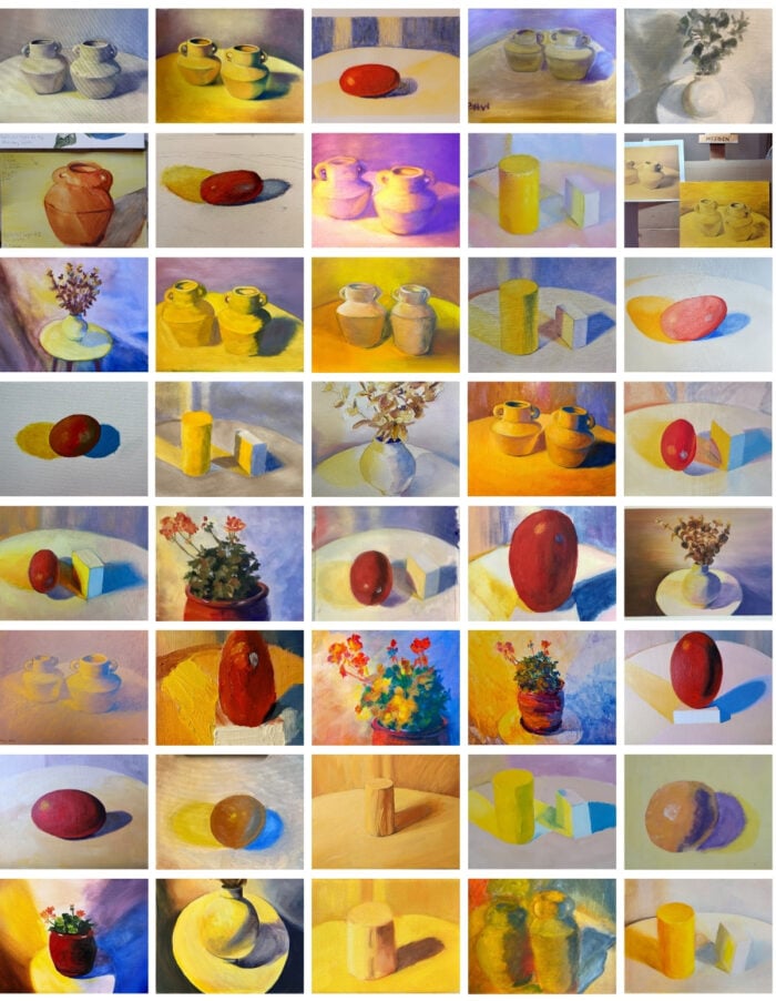 Color Masterclass Module 2 Exercises Student Gallery Collage - 1