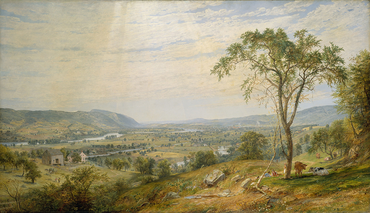 Jasper Francis Cropsey, The Valley of Wyoming, 1865