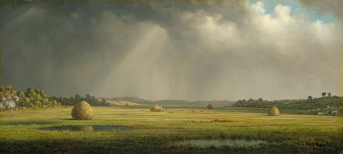 Martin Johnson Heade, Newburyport Meadows, c.1876
