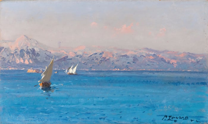 Fausto Zonaro, The Aegean Coast, 1904
