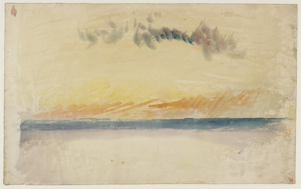 J.M.W. Turner, Sea and Sky, 1830