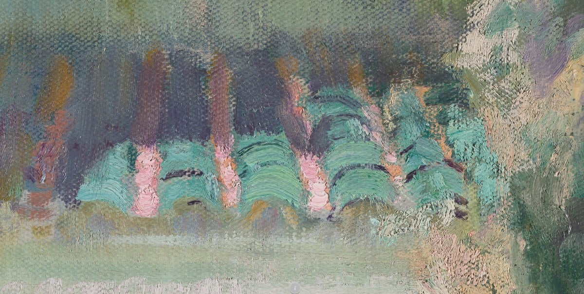 Joaquín Sorolla, Courtyard of the Casa Sorolla, 1917 1200W, Detail 1