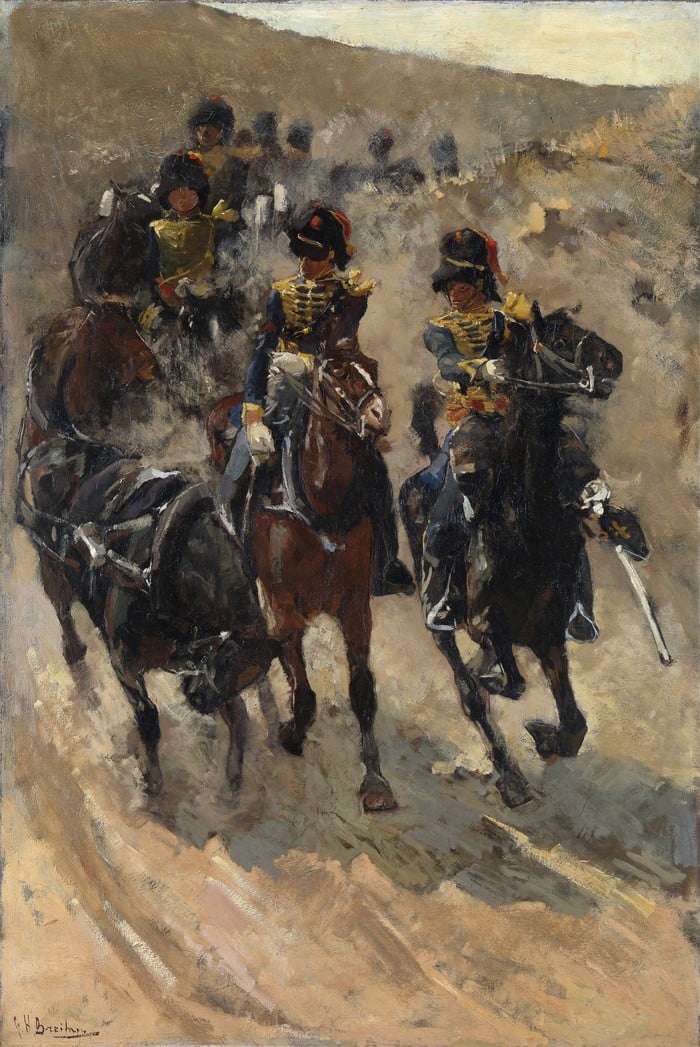 George Hendrik Breitner, The Yellow Riders, c.1885
