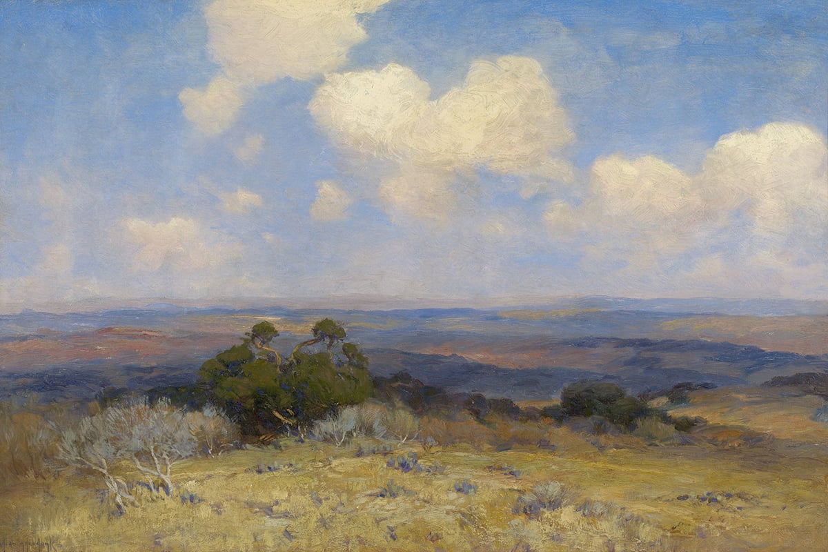 Julian Onderdonk, Sunlight and Shadow, 1910