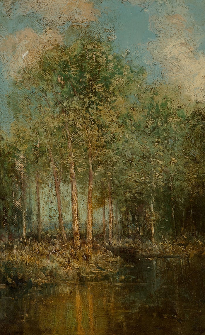 Julian Onderdonk, The Woodland Glade, 1909