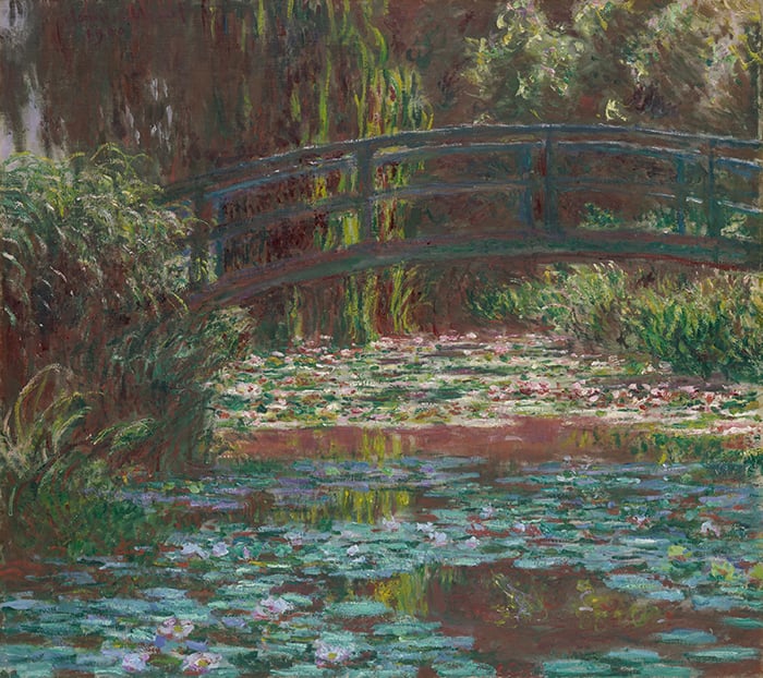 Claude Monet, Water Lily Pond, 1900