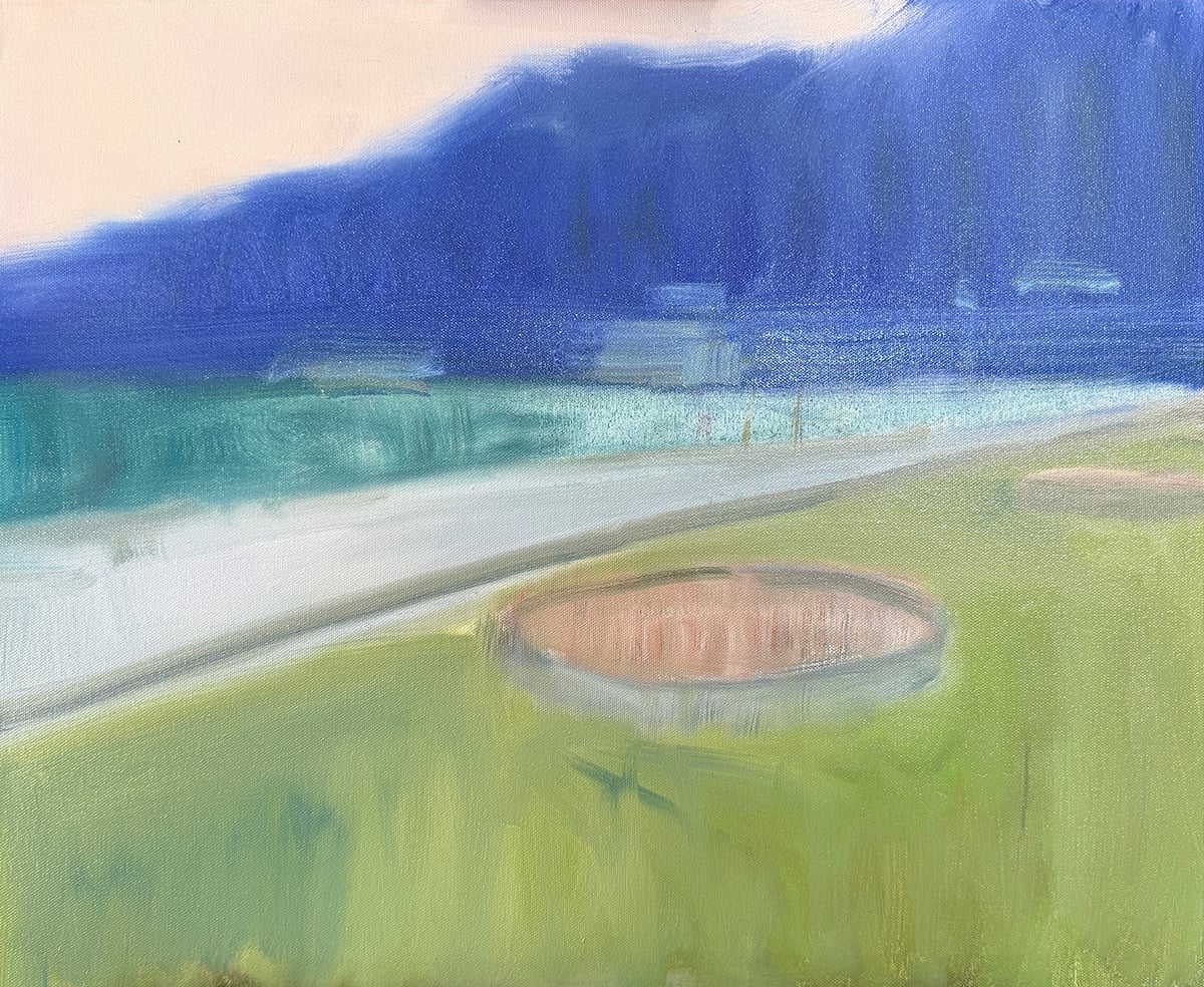 Dan Scott, New Zealand, Shimmering Water, 2026, Progress (2)